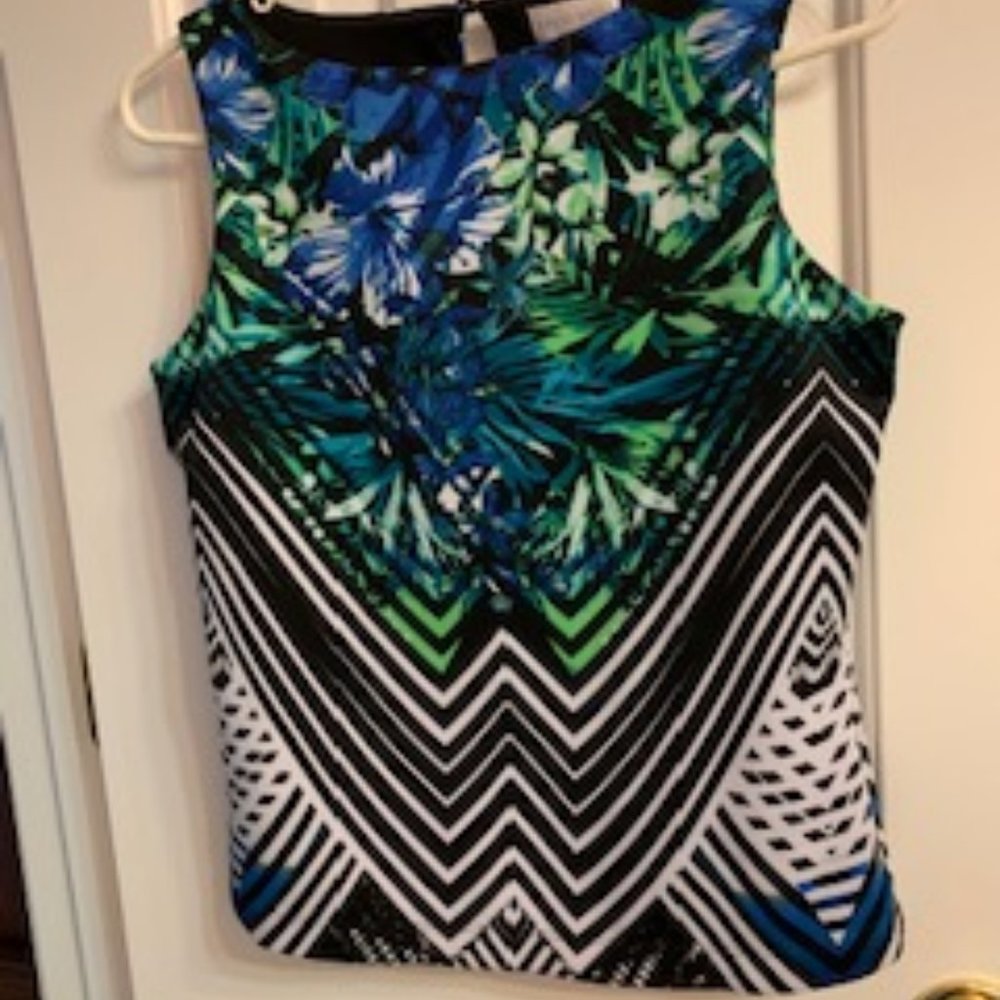 Two-piece top/pencil skirt